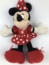 Mattel Minnie Mouse Plush Doll 11" tall Vintage stuffed toy