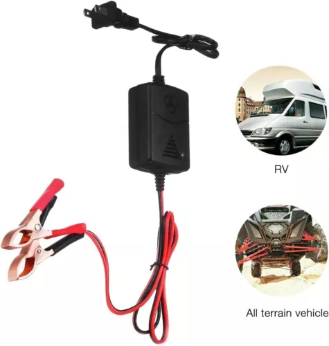 2PCS Car Battery Charger Maintainer 12V Trickle RV for Motorcycle Truck ATV Auto - Bild 5 von 13