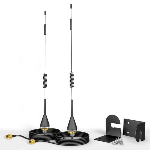 2X Omni 4G LTE Externe Halterung Halterung Antenne SMA für Huawei B535-235 CPE Handy - Bild 2 von 14