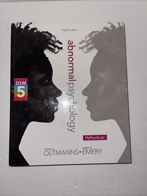 Abnormal Psychology by Robert E. Emery and Thomas F. Oltmanns (2014, Hardcover)