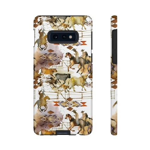 Cowboy Phone Case - Western, Wild West, Vintage Watercolor Print, Horses, Cattle - Picture 47 of 48