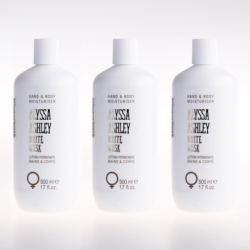 Лосьон для рук и тела Alyssa Ashley White Musk 500 мл - 3x 9690₽