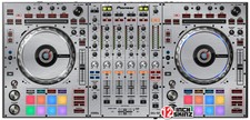 Pioneer DDJ-SZ skin brushed silver