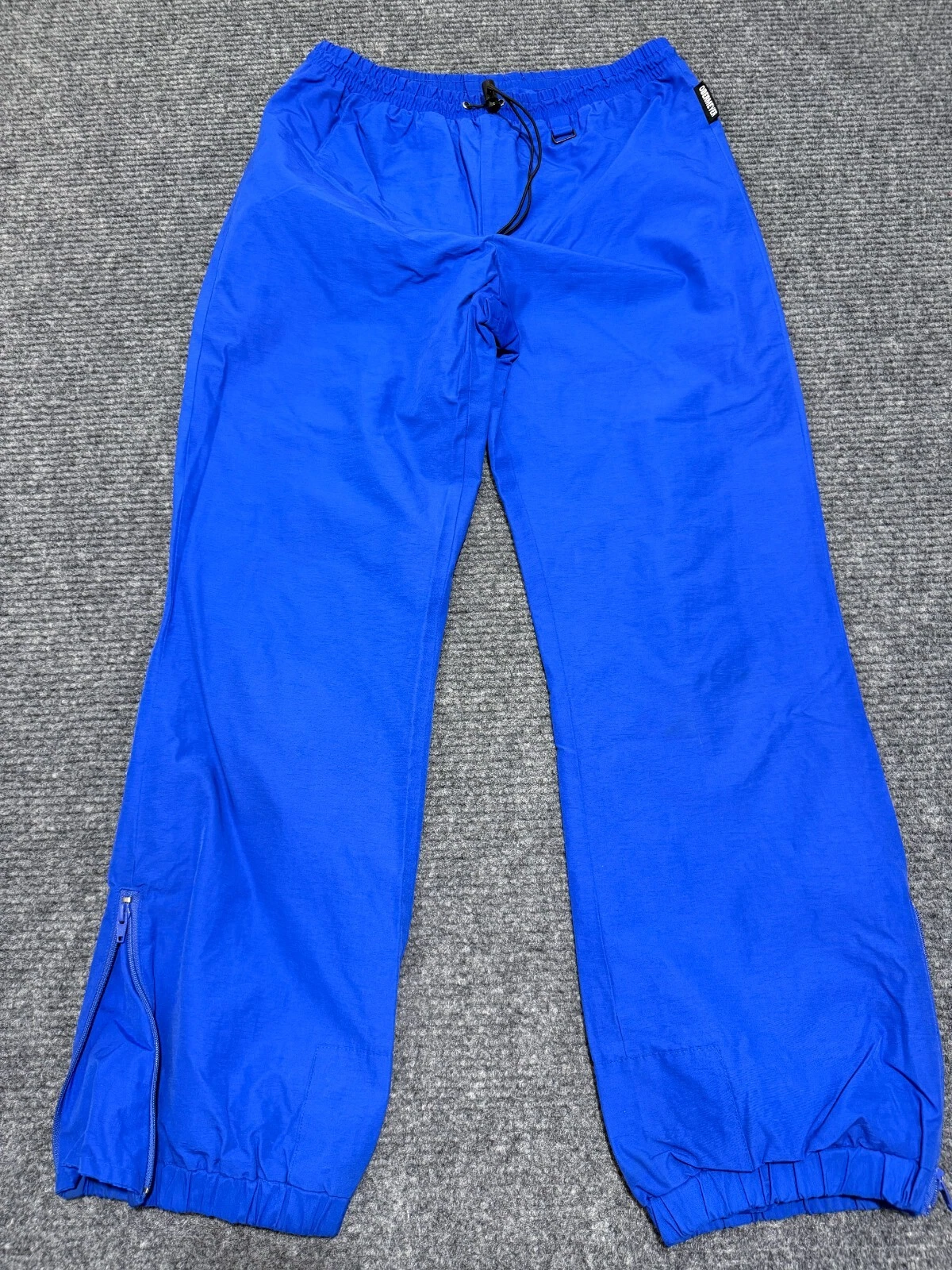 Obermeyer Pants Men Medium Blue Elastic Waist Insulated Ski Snowboard Rain