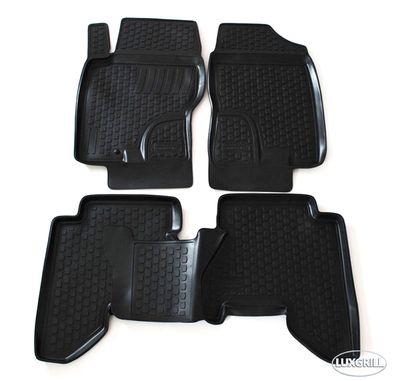 Gummimatten Gummi Fußmatten Für Nissan Pathfinder 2005-2012 Premium