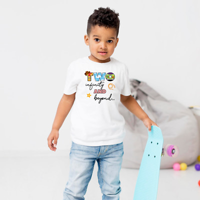 Personalisierter Kindergeburtstag ZWEI Infinity & darüber hinaus nur Kinder Kleinkind beliebiger Name