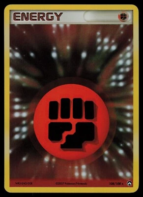 Fighting Energy - 108/108 - Pokemon Card Ex Power Keepers Holo Rare - NM - Photo 1/4
