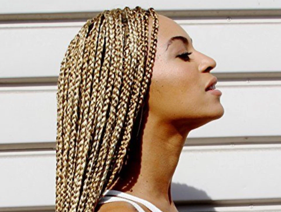 ¡¡¡NUEVO!!! 3 PACKS PELO TRENZADO DORADO/ORO RUBIO EXTENSIÓN COLOR 27 28" Foto 4 de 4