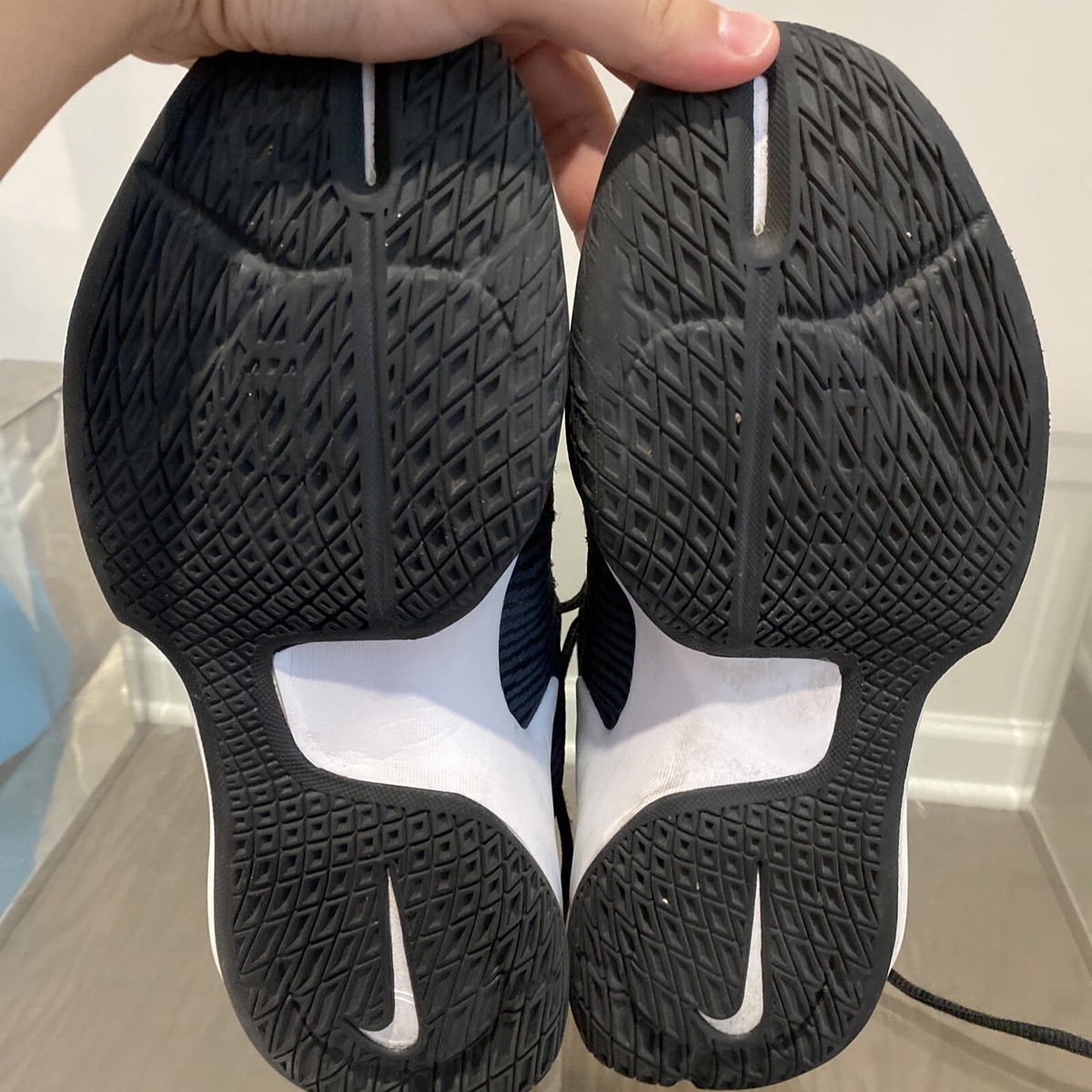 Nike Zoom Clear Out TB Black / White Size 9 Men\'s Basketball Shoes 844372-002 Nike Zoom Clear Out TB Black for Sale | Authenticity  main image 3