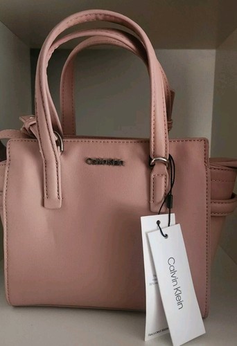 calvin klein Mini Tote Bag Purse Handbag Pink - Picture 2 of 5