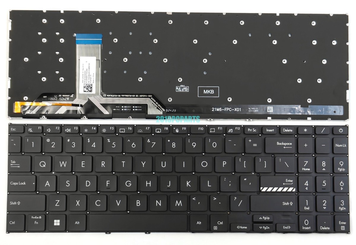 New Asus Vivobook M1505YA M1603 M1603QA M1605 M1605YA Keyboard