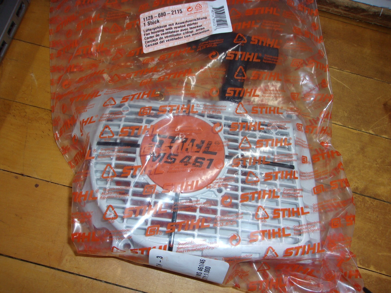 Stihl OEM Gasket Set Crankshaft Seals MS 461 MS461 1128-007-1600