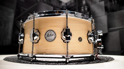 DS Drum 43233 Rebel Custom Shop 14'''' x 6,5'''' All Maple Snare, natürliche PSP-Oberfläche