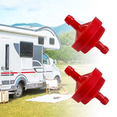 2 PCS Gas Fuel Filter, Lawn Mower 1/4" Inline Gas Fuel Filter, Replacement for - Bild 6 von 6