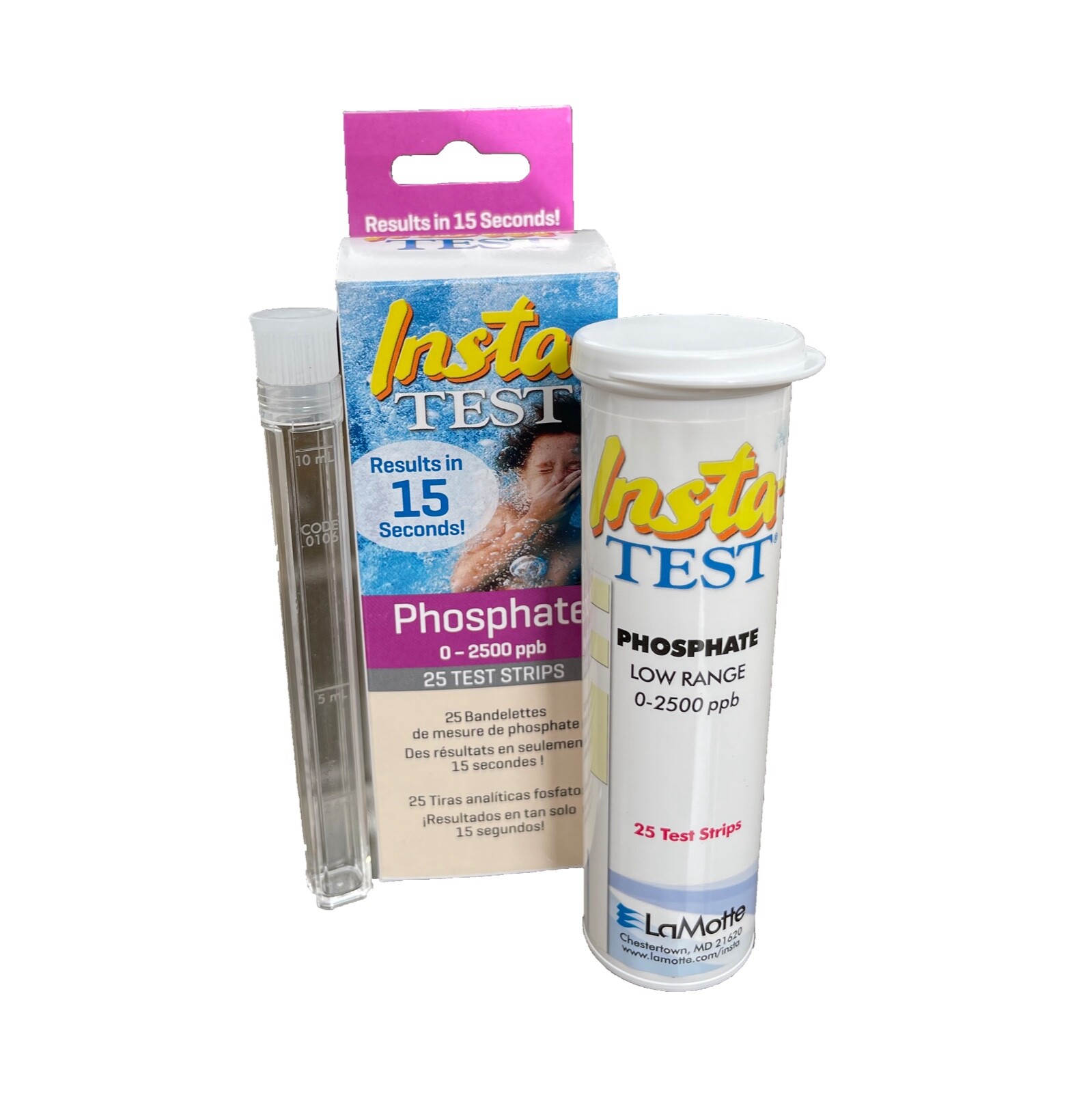 La Motte Insta Test Phosphate Test Strips Hot Tubs Swimming Pool Pools Tub Spa