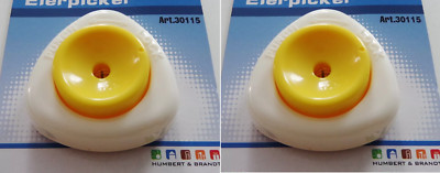 2x Eierstecher Eierpicker Ei Stecher Picker Eierpiekser Kunststoff