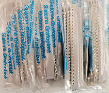 GRAFOPLAST  117GDDBW STECCHE GRANDI LETTERA  W NERO/BIANCO 30 STECCHE