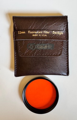 SINGH RAY 52mm Fluorescent Filter Lens Daylight Type B USA With Case - Picture 2 of 3
