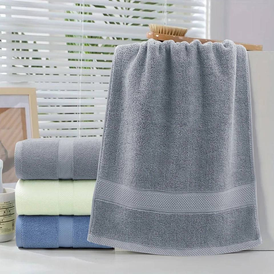 3Шт высококачественное тканое полосатое полотенце - изысканное мягкое роскошное полотенце для домашнего использования - Изображение 2 из 4