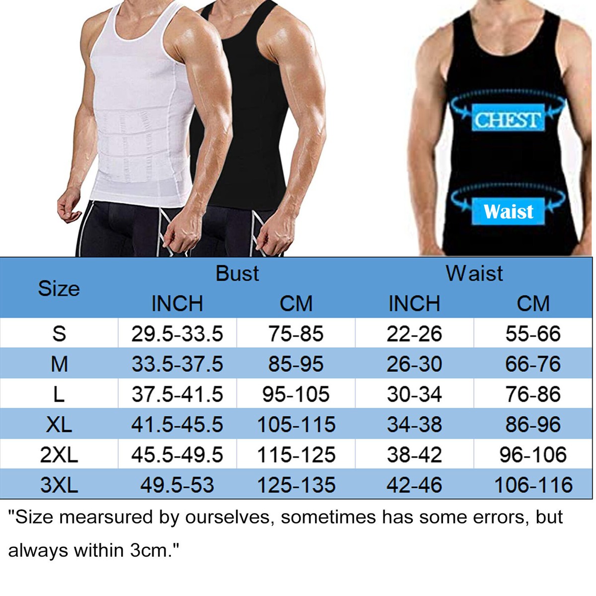 FAJAS Men Body Slimming Tummy Shaper Belly Underwear