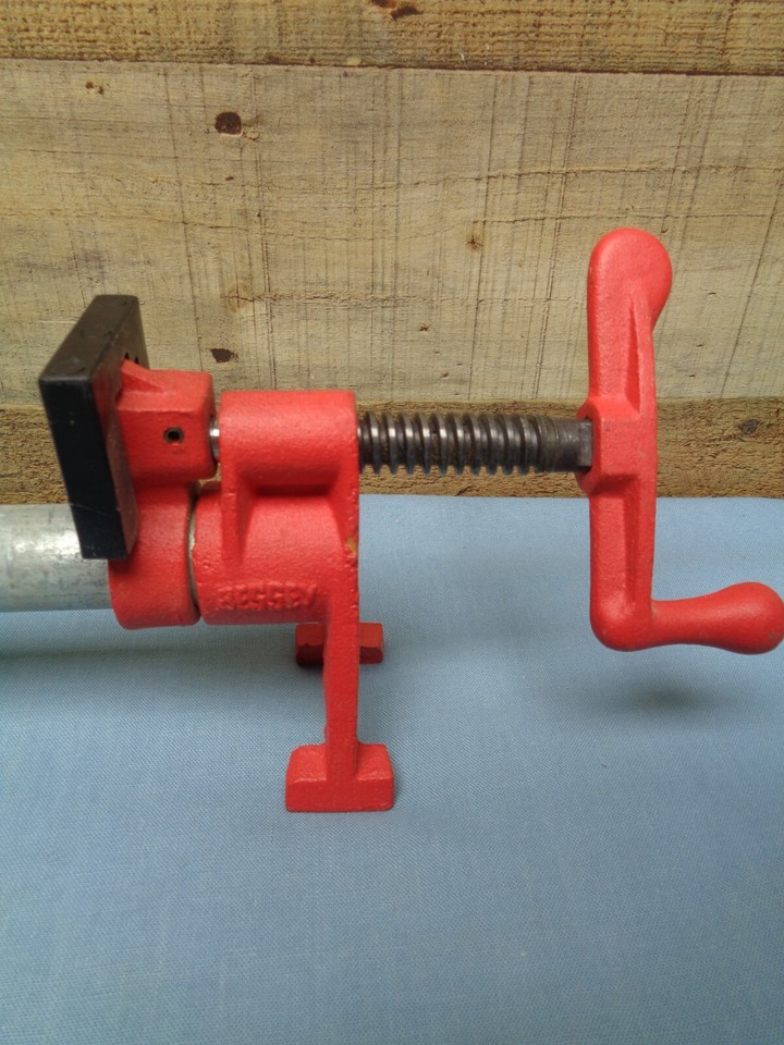 BESSEY 3/4Inch H Style Pipe Clamps 2 Clamps 19" Capacity eBay