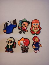 Halloween Horror Movies Croc Charms Lot Of 6