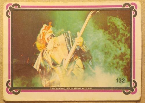 Kiss.Trading Card Series 2 No 132(creased)(LotE223N)Free Postage - Picture 1 of 2