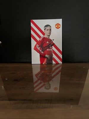 Alejandro Garnacho x Manchester United - Repro Autogramm 10.5x14.8 24/25
