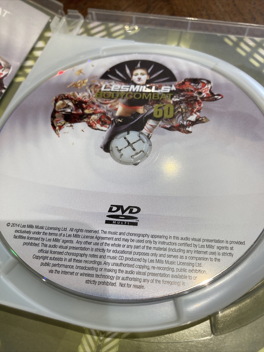 Les Mills BODYCOMBAT BODY COMBAT 60 DVD CD and notes- FFAK | eBay UK