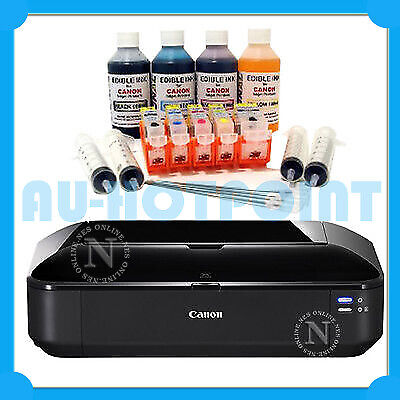 Canon PIXMA A3+ Edible Cake Photo Printer+650/651 Edible Ink Kit+25x Wafer Paper - Picture 1 of 1