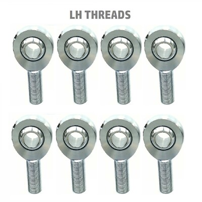 (8 LH) 5/8''-18 Thread x 5/8'' Bore, Chromoly Heim Joint, Joints, Rod End, Ends
