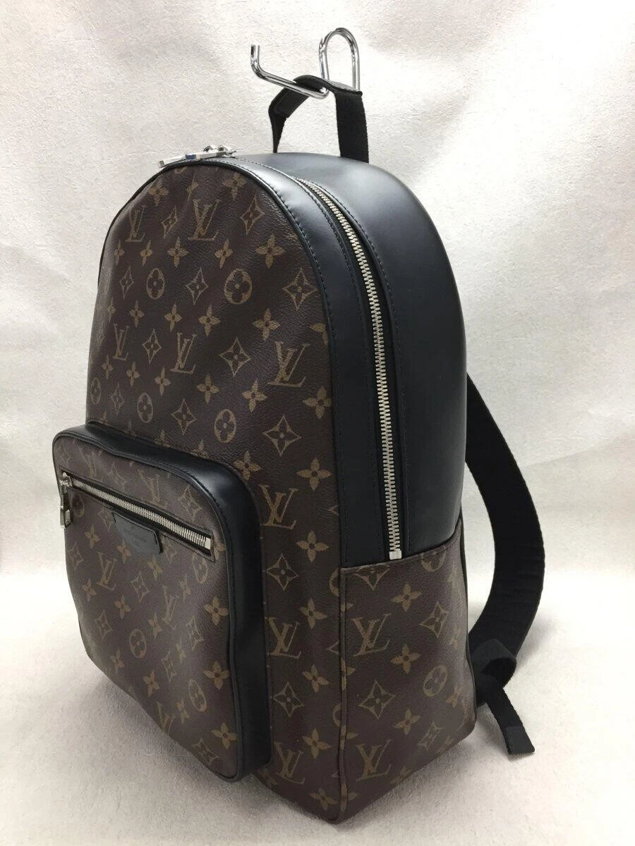 LOUIS VUITTON Backpack Josh M41530 Monogram Macassar Brown Canvas and  Leather