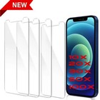 Lot For iPhone 15 14 13 12 11 Pro Max Xr 8 7 6s Tempered Glass Screen Protector