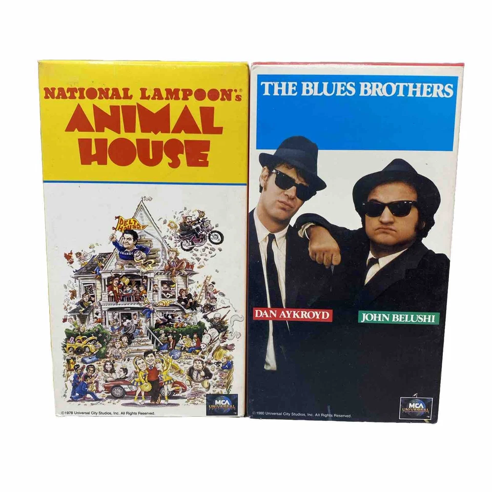 John Belushi Box Set: The Blues Brothers & Animal House - VHS - Dan Aykroyd - Image 3 of 4
