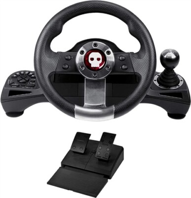 Numskull Multiformat Pro Lenkrad + Pedale B (PC/XBO/PS4) gebraucht