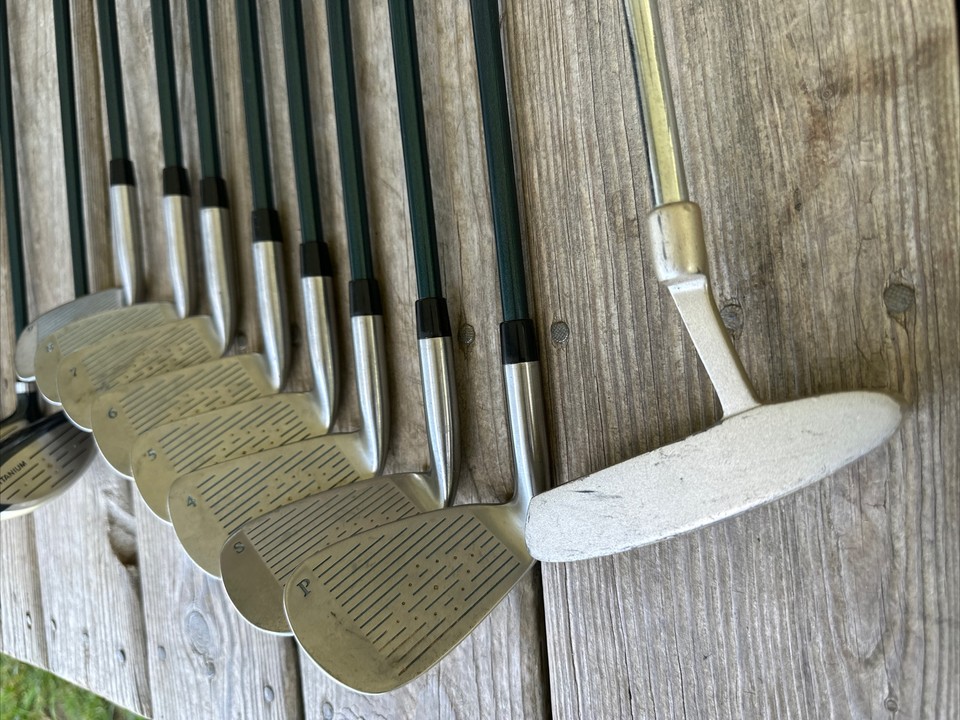 GOLDEN BEAR ACCUFORCE 12 CLUB GOLF SET FLEX GRAPHITE SHAFTS 8 Irons 135 Woods eBay