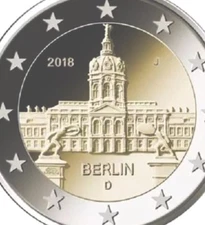 Germany 🇩🇪Coin 2€ Euro 2018 Choose ADFGJ Commemorative Berlin UNC From Roll