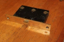 Corbin Dual Deadbolt Cast Iron Cast Bronze Face Mortise Lock #155-1/4  R-19