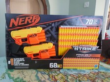 Image of Nerf Alpha Strike Fang QS-4 Hasbro twin pack 68 darts