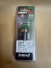 Image of Trend C131X1/4TC CraftPro Guided Classic Panel Router Cutter 2.4/2.4mm Radius x