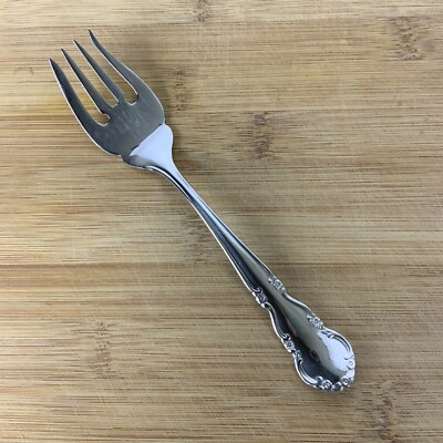 Reed & Barton Dickenson Salad Fork 18-8 Stainless Steel Glossy Flatware