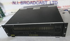 Evertz 7800 rack with 2x 7812udx up/down/cross 3G and HDSDI converters, 1x 7860I