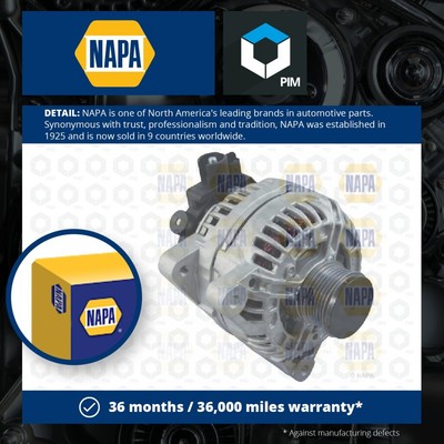 Alternator fits CITROEN XSARA PICASSO N68 1.6D 04 to 11 NAPA 1638095180 5702AR
