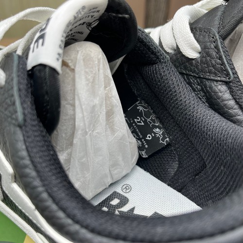 A Bathing Ape BAPE Mad Sta 1 Low-Top Leder Sneaker schwarz Herren Größe 9 - Bild 8 von 13