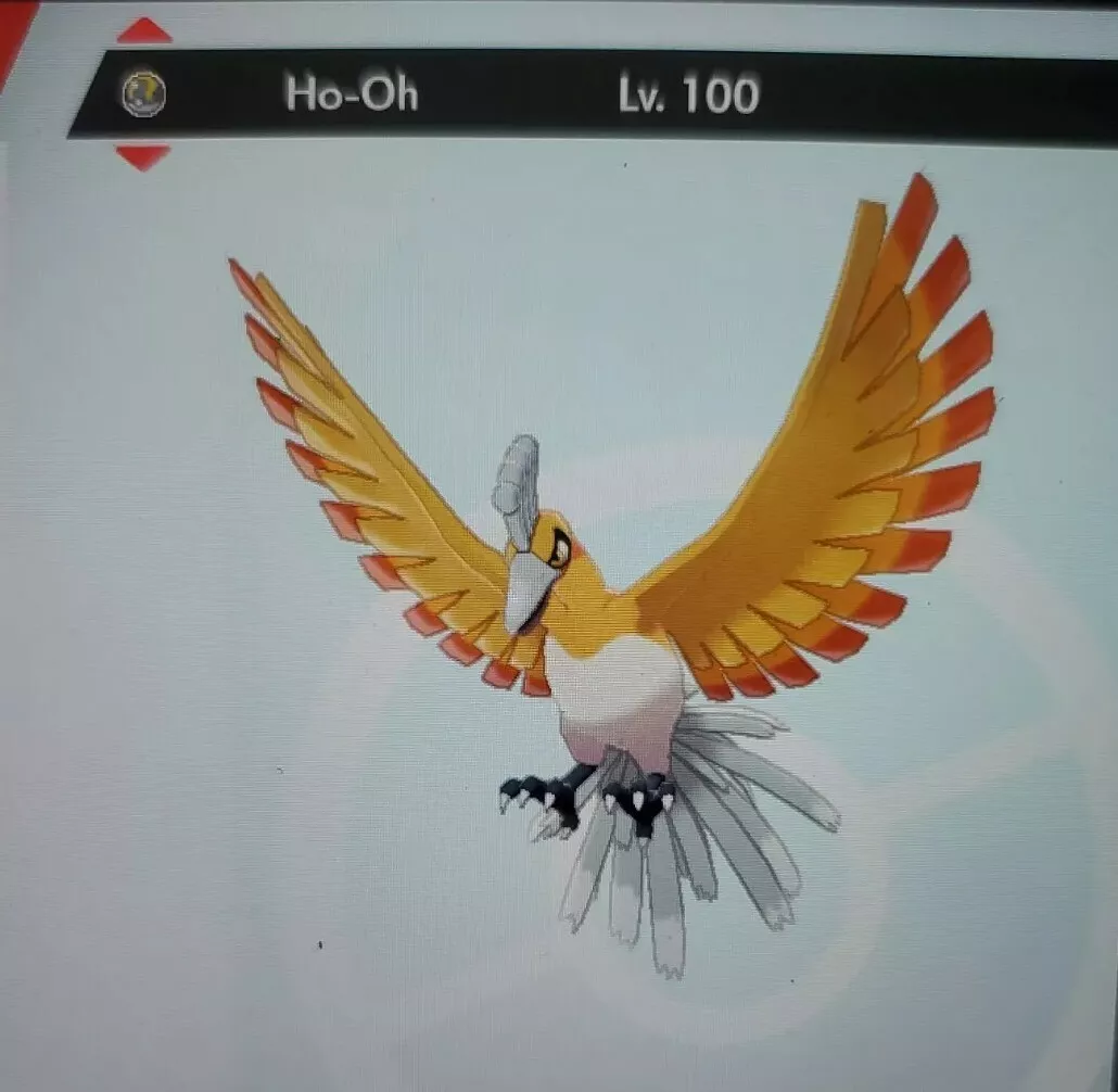 Pokemon Sword and Shield Ho-Oh