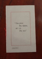 KODAK SALES BROCHURE, 1890/cks/219954