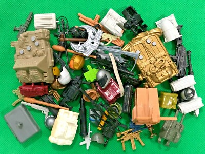 Vintage GI Joe ARAH 1990 3.75 weapons gun backpack helmet accessories PICK LOT
