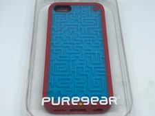 Puregear Amazing RETRO Game Case for Apple iPhone 5C - Blue and Red