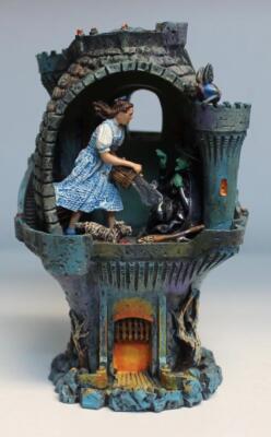 Franklin Mint Wizard of Oz Ltd Ed Collectible Egg The Witch Melts