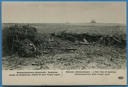 Cartes postales de collection sur la guerre en front, tranchée